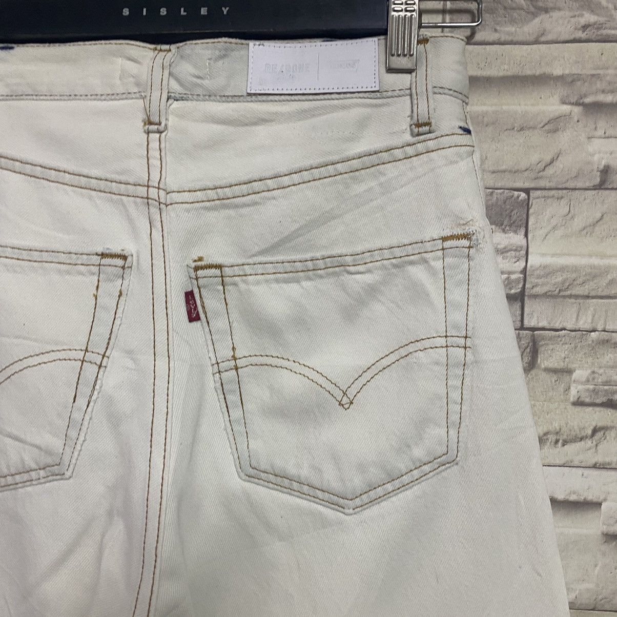RE/DONE Re/Done Denim Flare Jeans Reconstucted Size 26" / US 2 / IT 38 - 15 Thumbnail