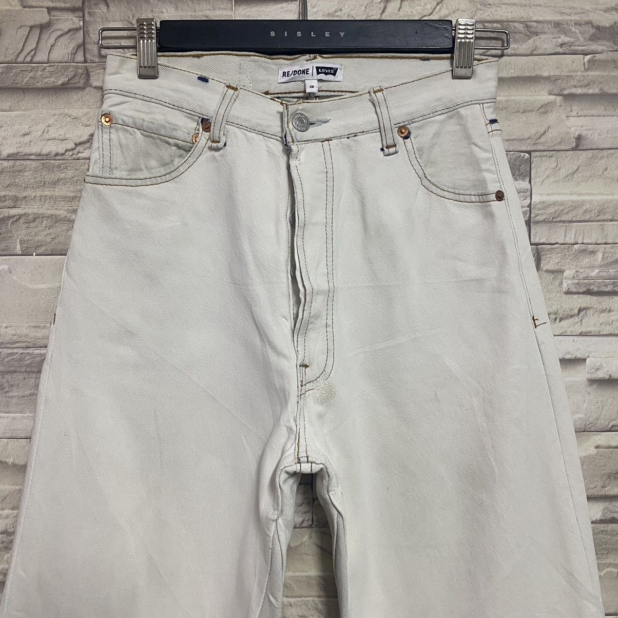 RE/DONE Re/Done Denim Flare Jeans Reconstucted Size 26" / US 2 / IT 38 - 4 Thumbnail
