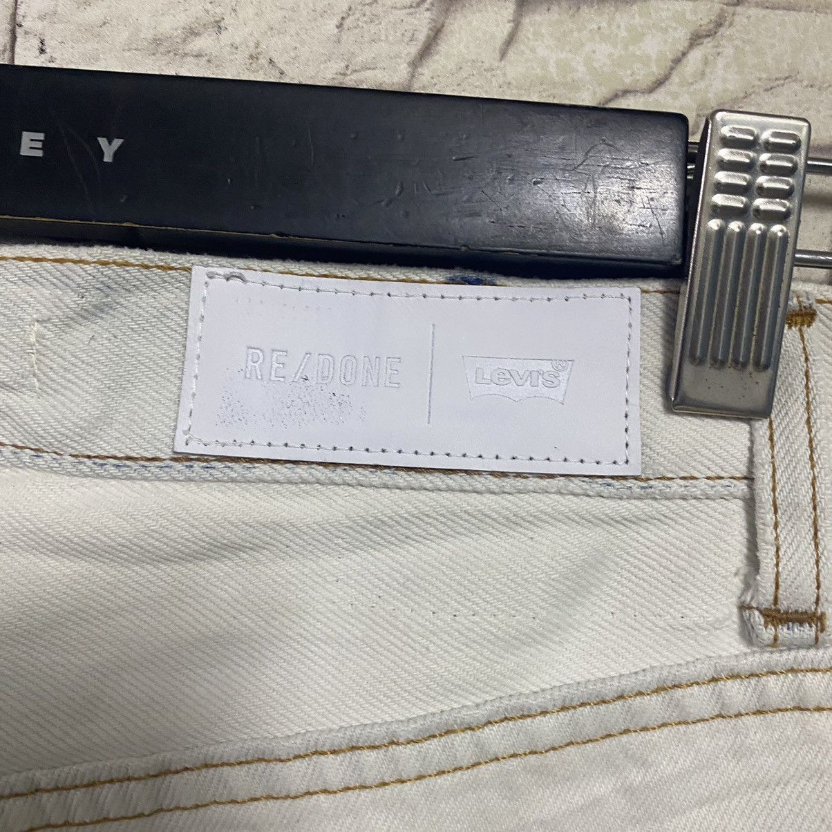 RE/DONE Re/Done Denim Flare Jeans Reconstucted Size 26" / US 2 / IT 38 - 17 Thumbnail