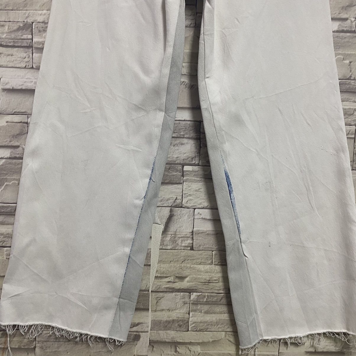 RE/DONE Re/Done Denim Flare Jeans Reconstucted Size 26" / US 2 / IT 38 - 14 Thumbnail