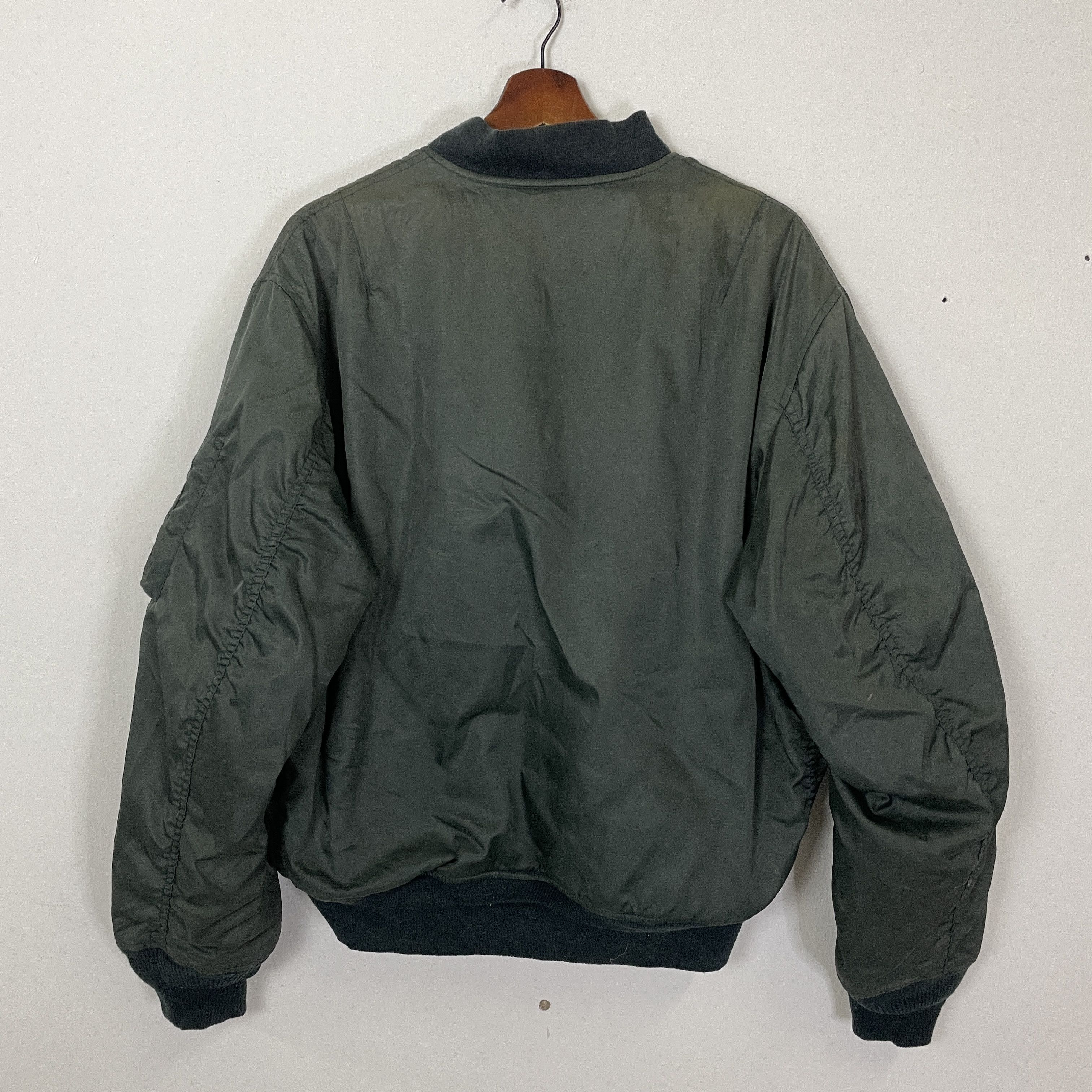 Flight Club Vintage Unbranded Flight Bomber Jacket Size US XL / EU 56 / 4 - 6 Thumbnail