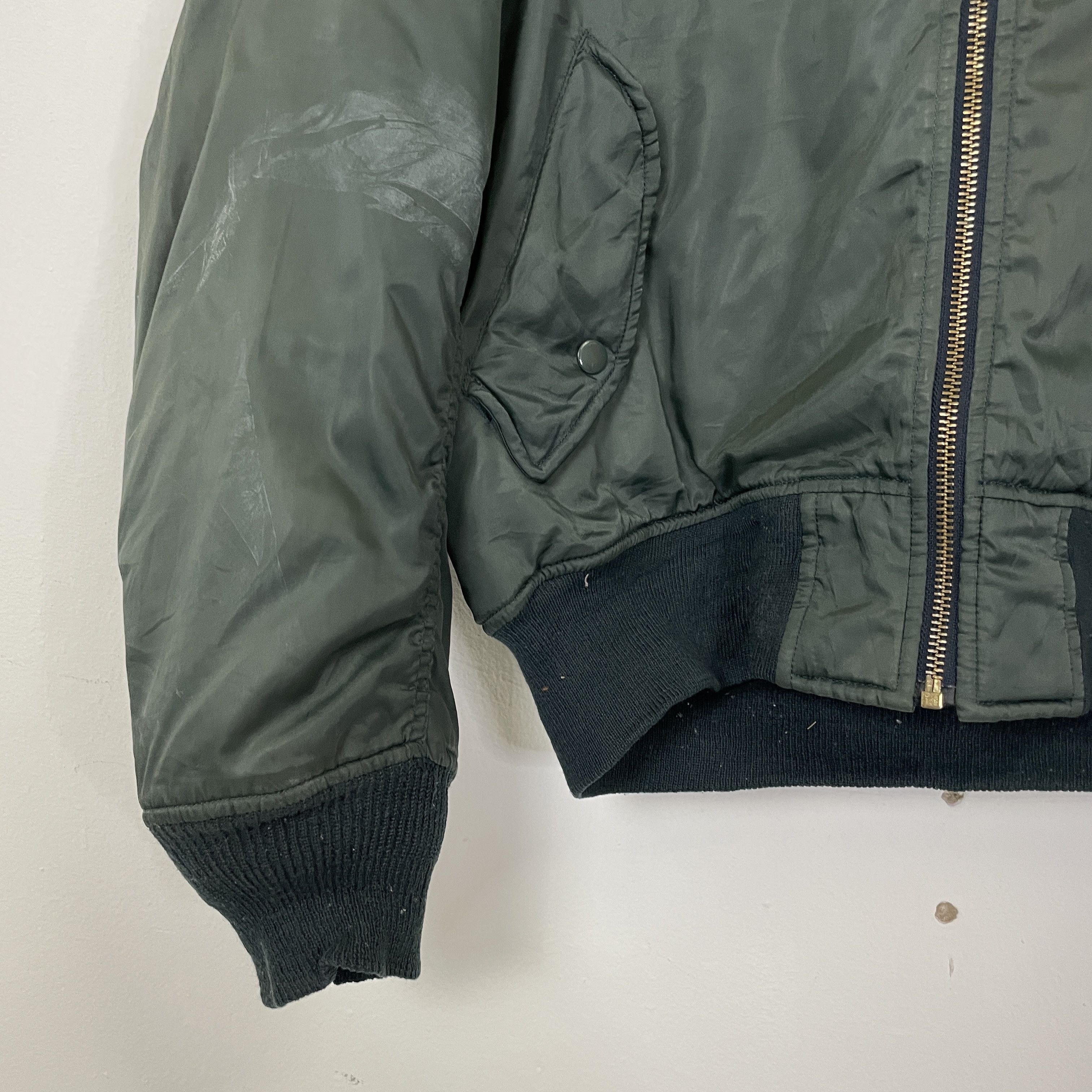Flight Club Vintage Unbranded Flight Bomber Jacket Size US XL / EU 56 / 4 - 3 Thumbnail