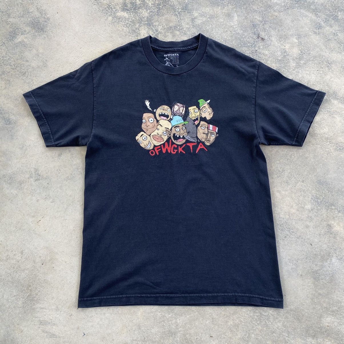 Golf Wang Golf Wang Odd Future Distressed Rap Tees Size US L / EU 52-54 / 3 - 1 Thumbnail