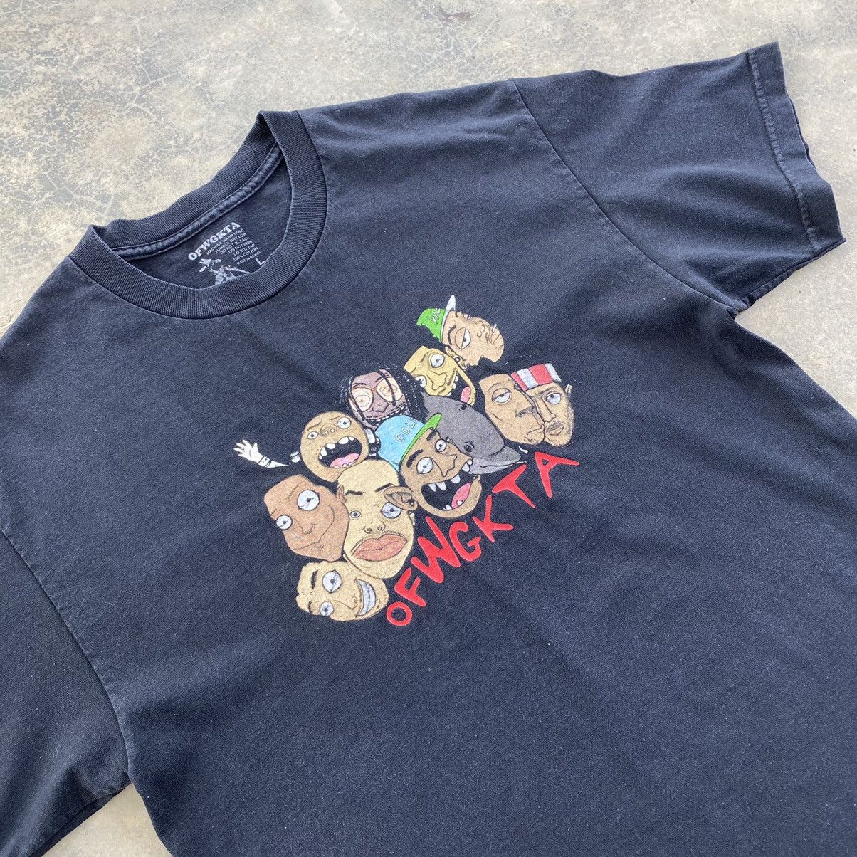 Golf Wang Golf Wang Odd Future Distressed Rap Tees Size US L / EU 52-54 / 3 - 3 Thumbnail
