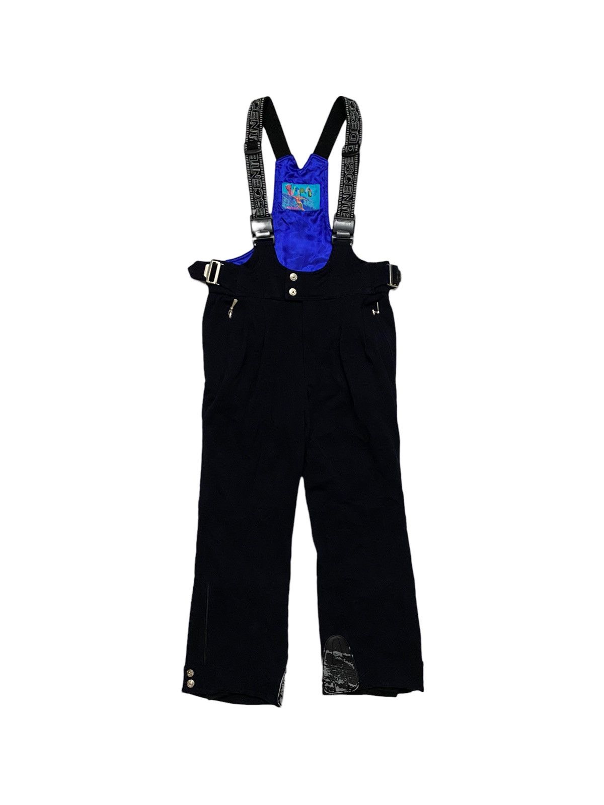Descente × Vintage Rare Vtg 90s Descente Ski Overalls Winter Snow Jumpsuit Size US 31 - 1 Thumbnail