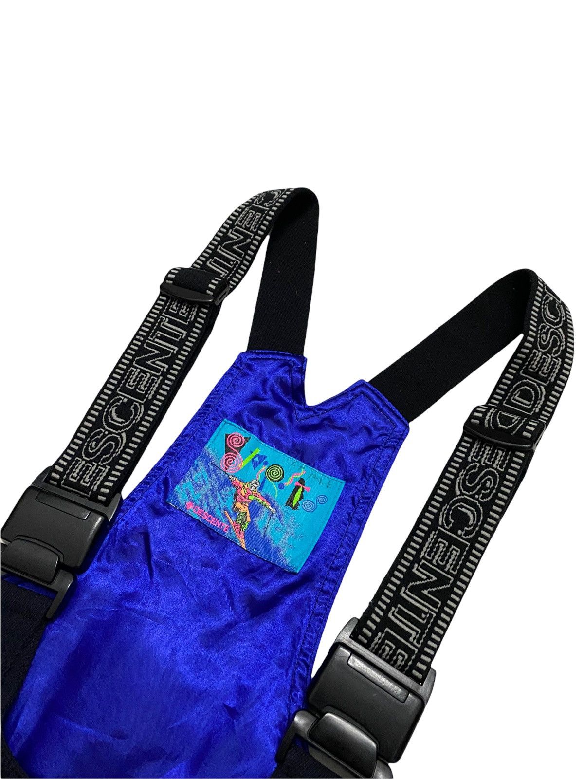 Descente × Vintage Rare Vtg 90s Descente Ski Overalls Winter Snow Jumpsuit Size US 31 - 7 Thumbnail