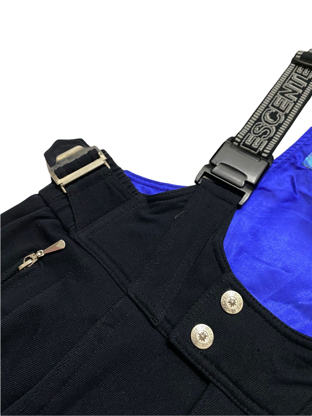 Descente × Vintage Rare Vtg 90s Descente Ski Overalls Winter Snow Jumpsuit Size US 31 - 8 Thumbnail