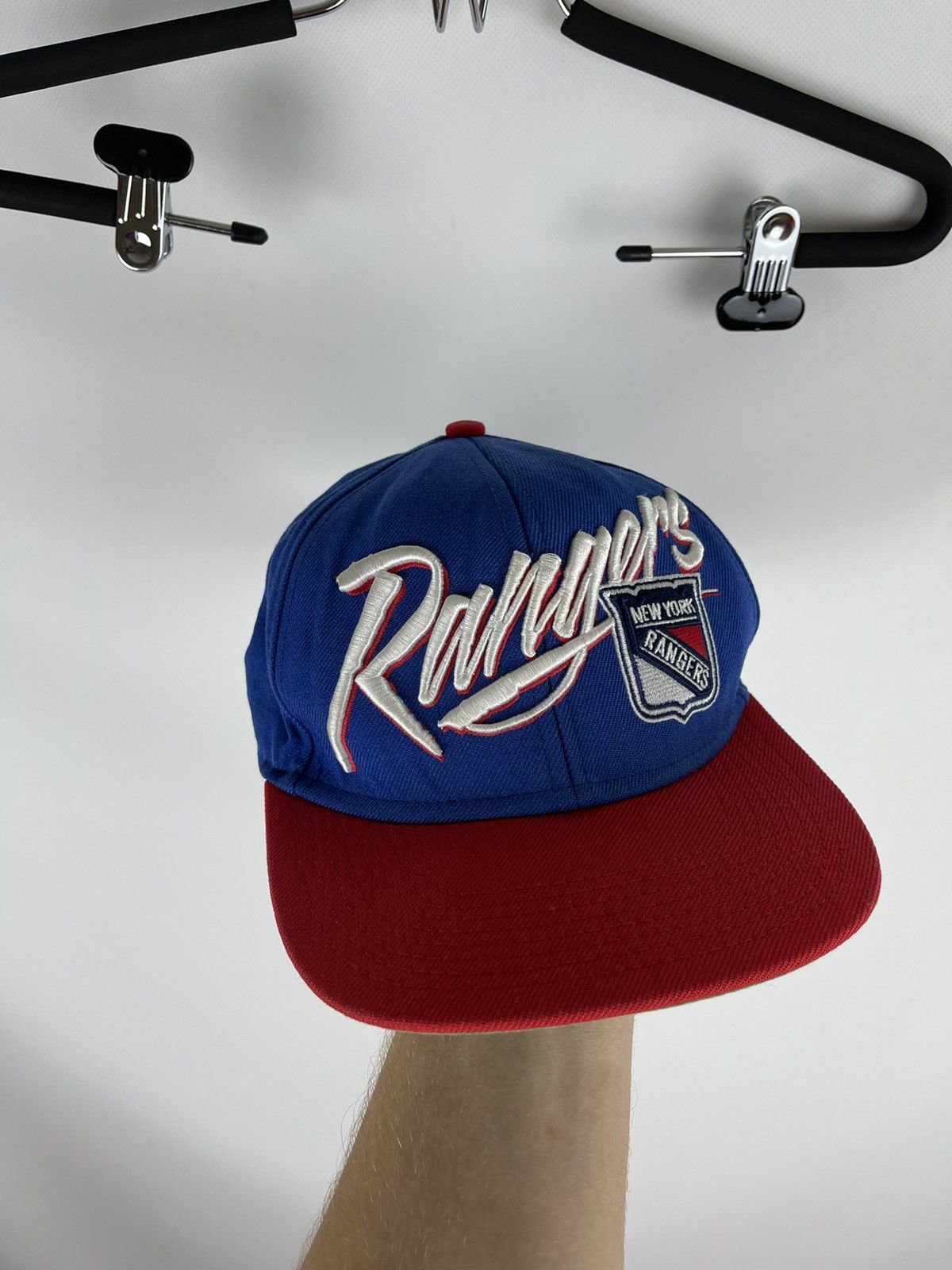 Mitchell & Ness New York Rangers Mitchell & Ness vintage big logo cap snap Size ONE SIZE - 1 Thumbnail