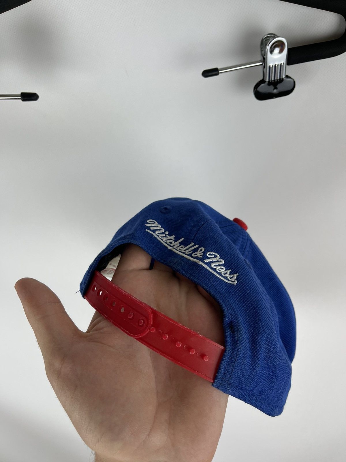 Mitchell & Ness New York Rangers Mitchell & Ness vintage big logo cap snap Size ONE SIZE - 5 Thumbnail