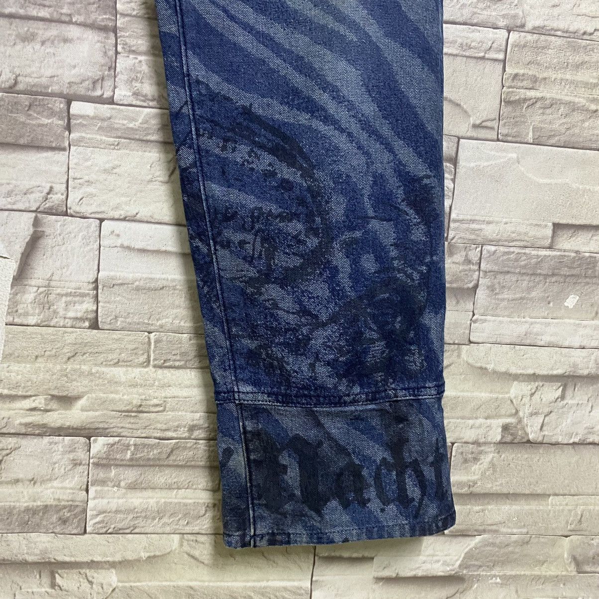 Yoshiyuki Konishi Yoshiyuki konishi All Over Printed Denim Jeans Size 26" / US 2 / IT 38 - 12 Thumbnail