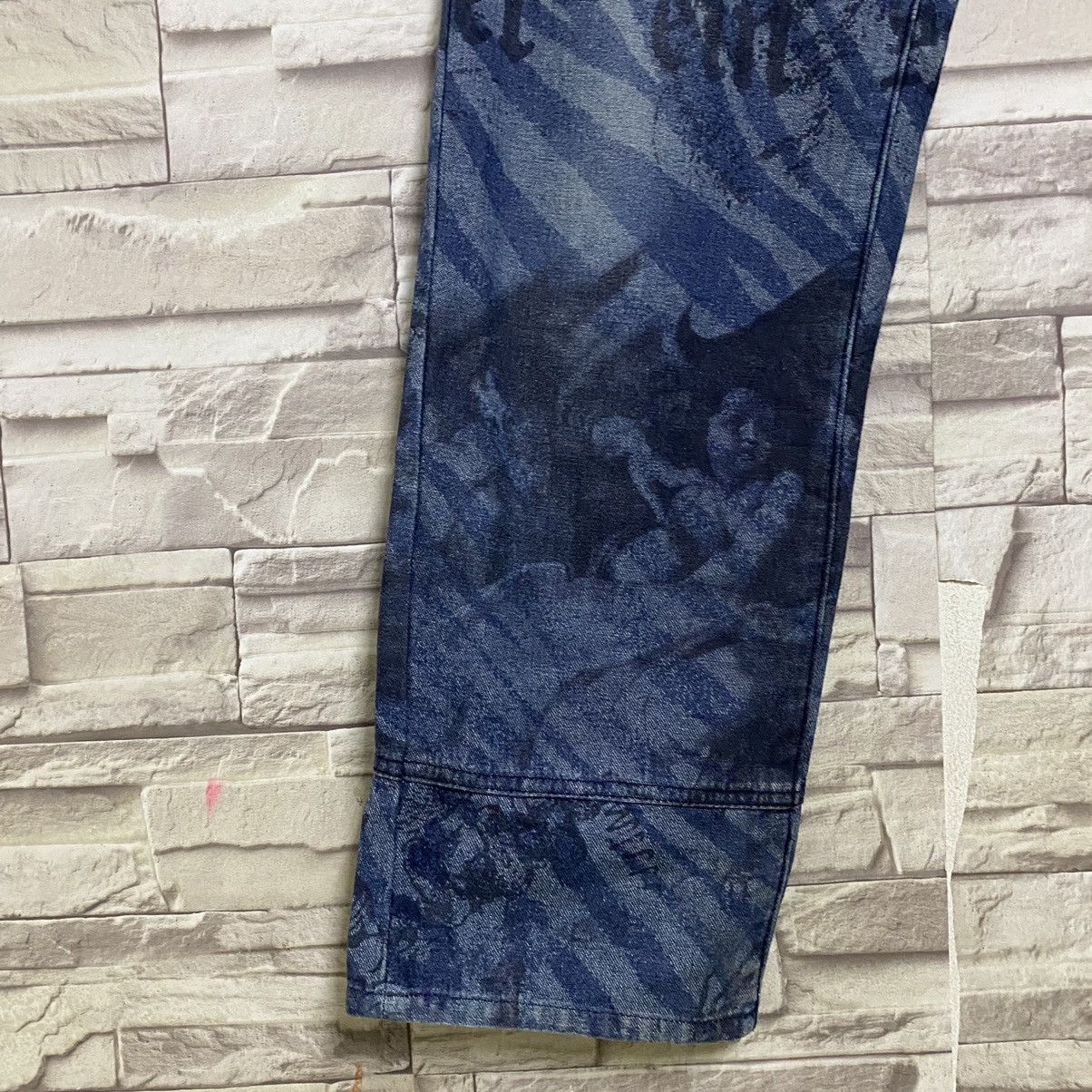 Yoshiyuki Konishi Yoshiyuki konishi All Over Printed Denim Jeans Size 26" / US 2 / IT 38 - 9 Thumbnail