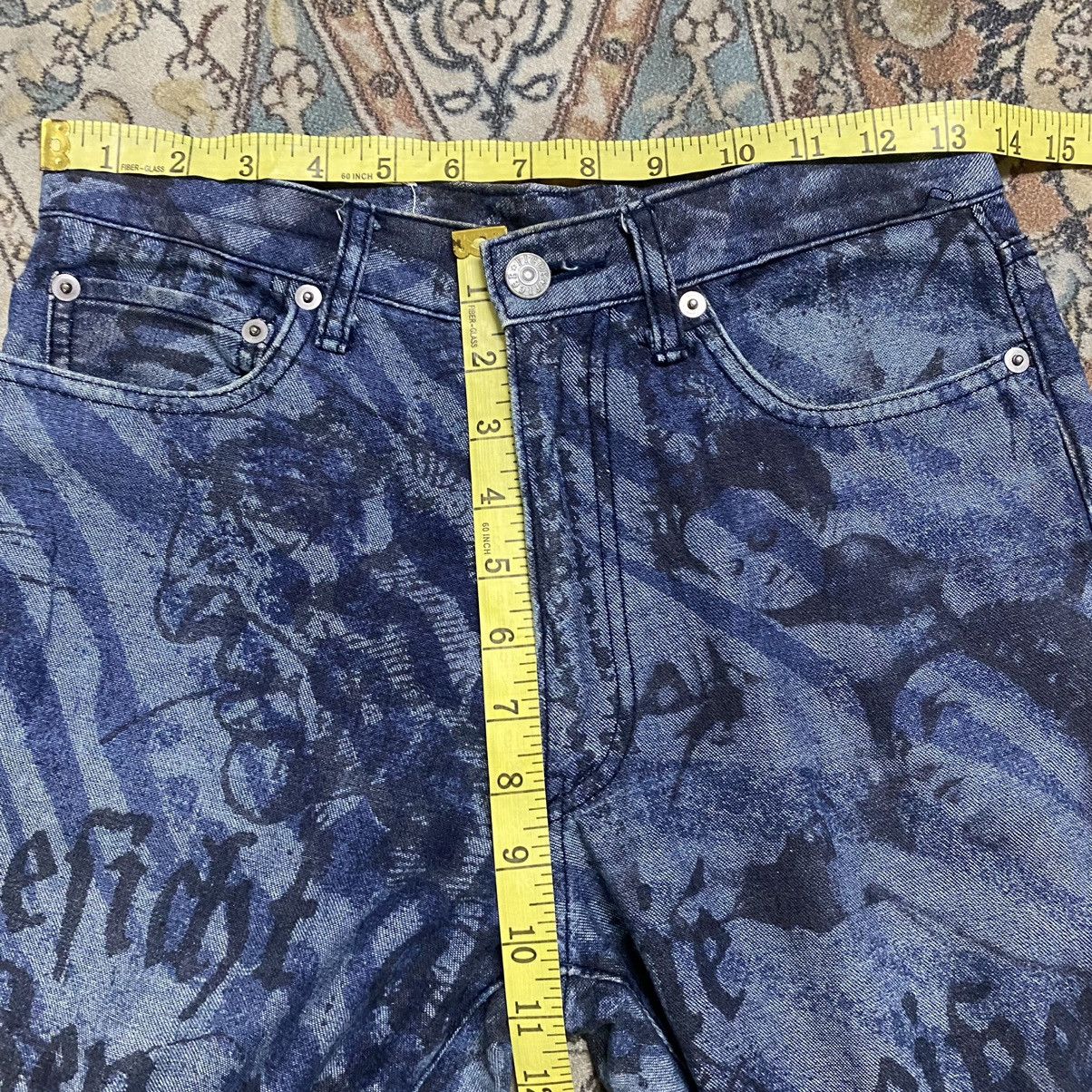 Yoshiyuki Konishi Yoshiyuki konishi All Over Printed Denim Jeans Size 26" / US 2 / IT 38 - 20 Thumbnail