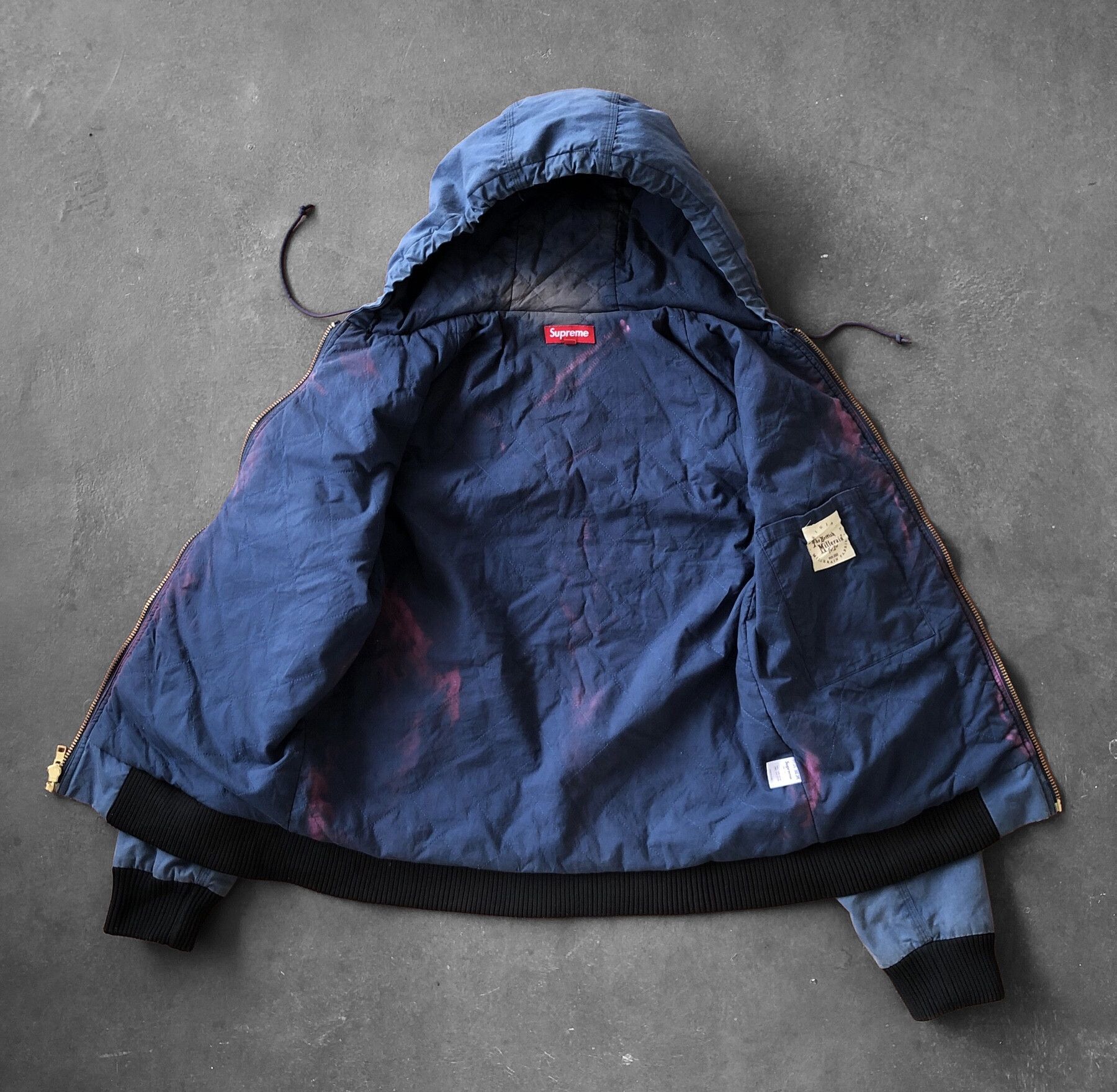 FW09 SUPREME X BRITISH MILLERAIN JACKET