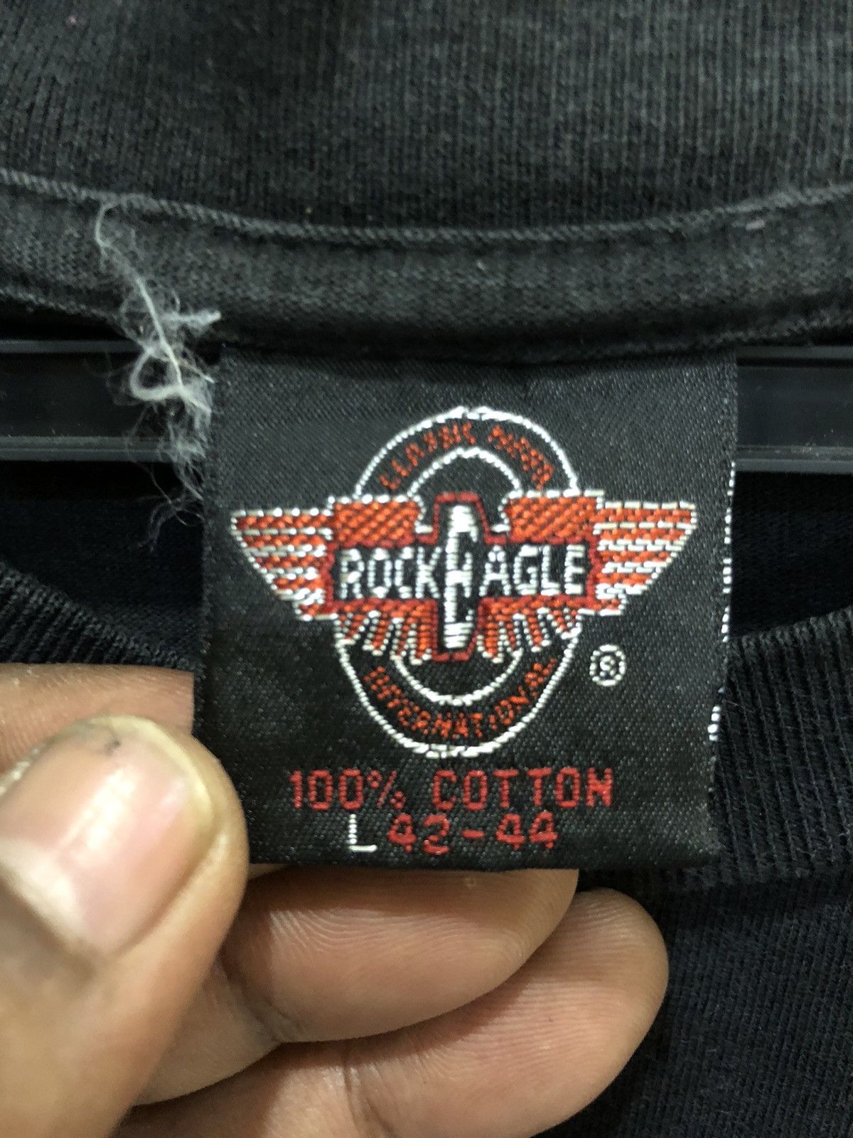Band Tees Bootleg Vintage 90s Megadeth band tees Official ROCK EAGLE Size US L / EU 52-54 / 3 - 8 Thumbnail