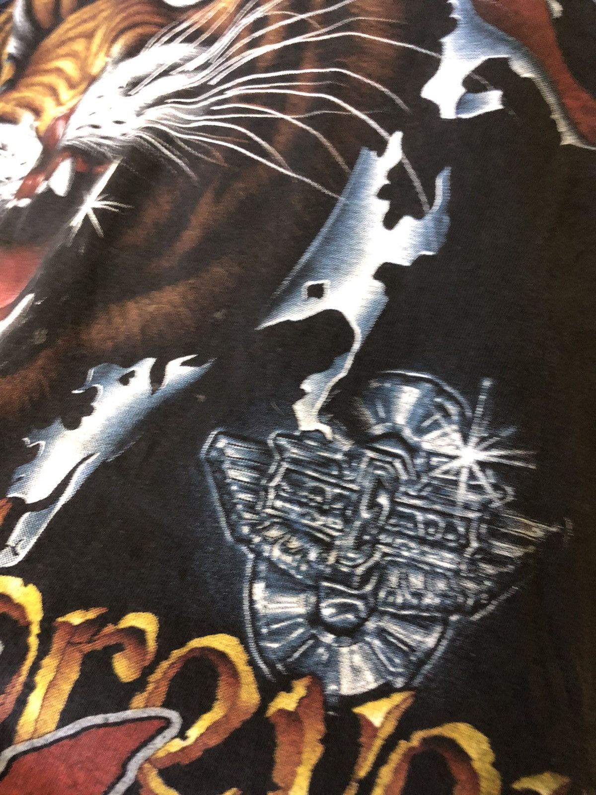 Band Tees Bootleg Vintage 90s Megadeth band tees Official ROCK EAGLE Size US L / EU 52-54 / 3 - 6 Thumbnail