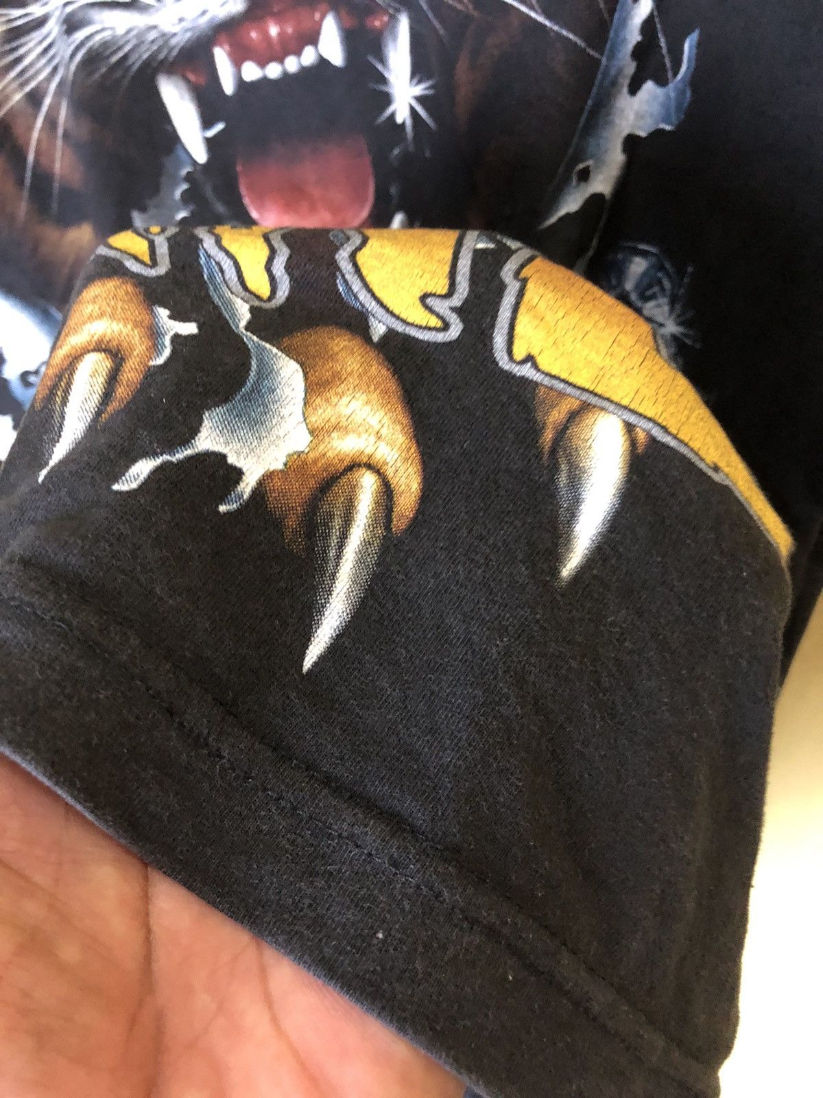 Band Tees Bootleg Vintage 90s Megadeth band tees Official ROCK EAGLE Size US L / EU 52-54 / 3 - 5 Thumbnail