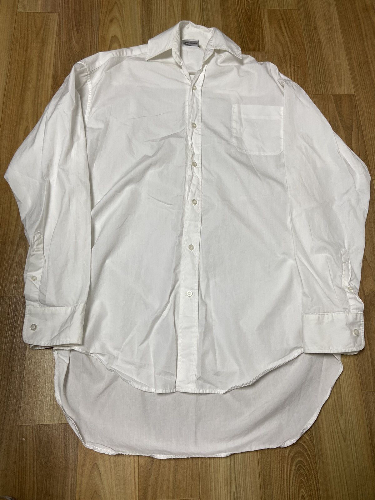 Vetements S Vetements AW15 oversized button up shirt Size US S / EU 44-46 / 1 - 1 Thumbnail