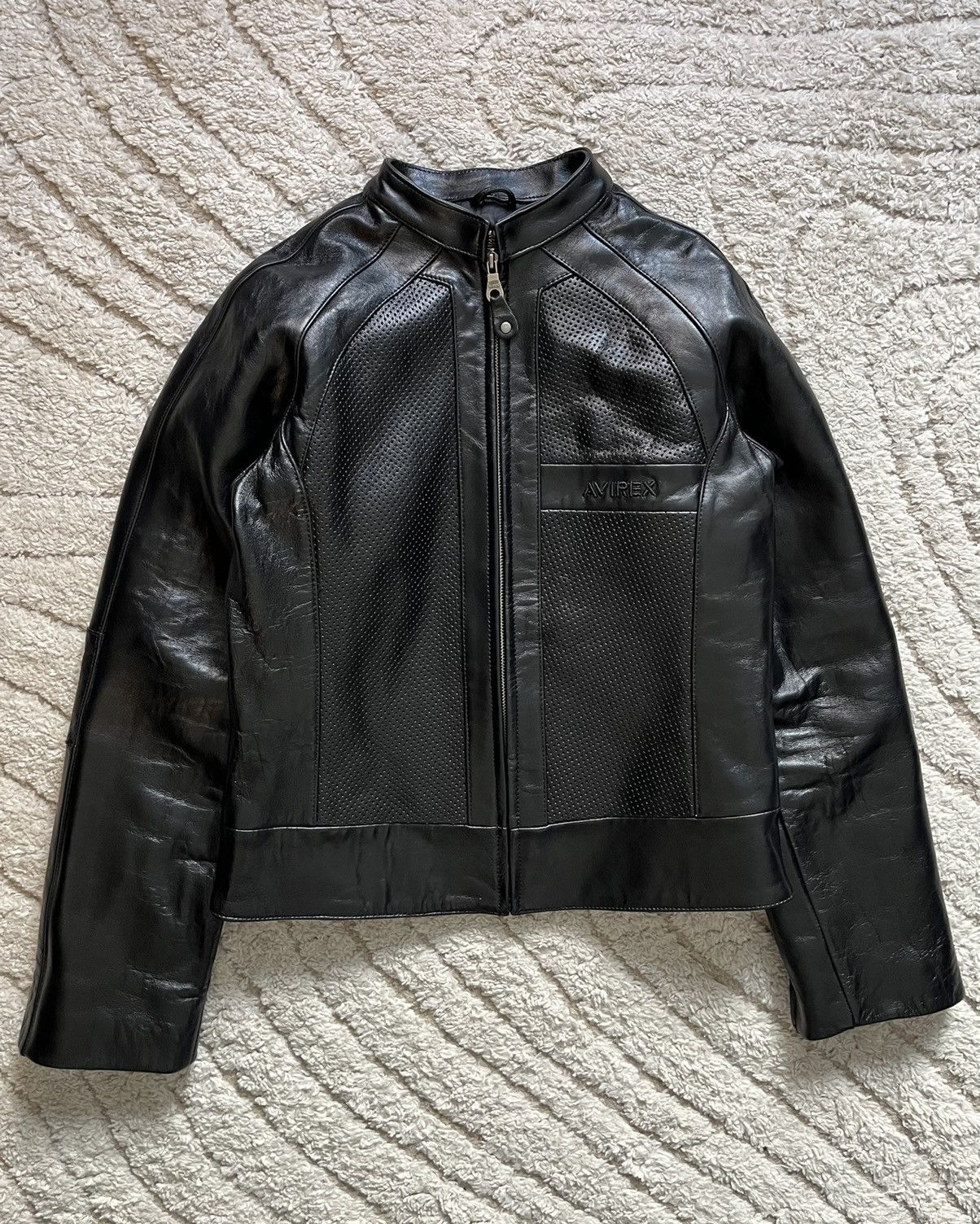 Avirex 1990s Avirex Leather Jacket Aviator Size M / US 6-8 / IT 42-44 - 5 Thumbnail