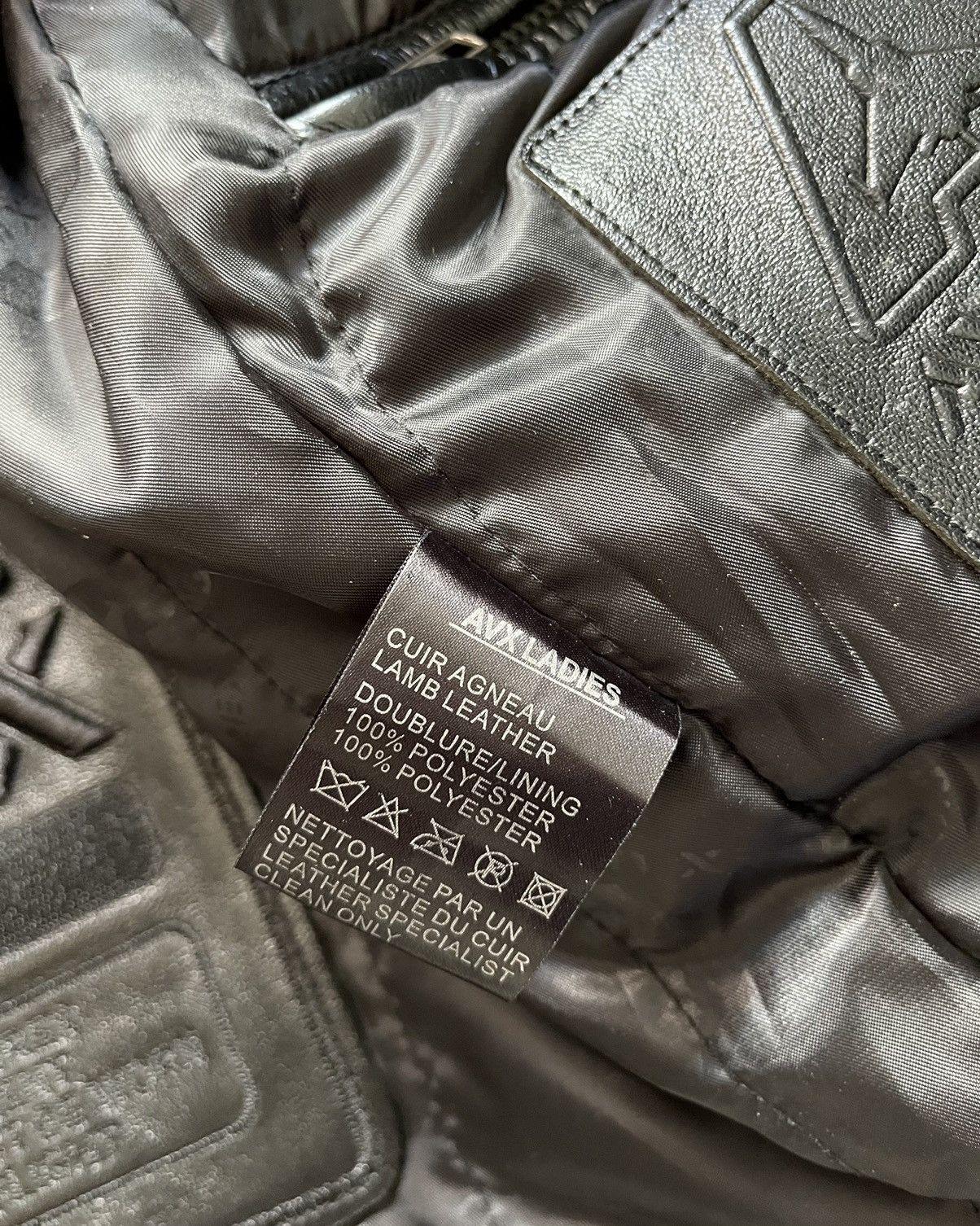 Avirex 1990s Avirex Leather Jacket Aviator Size M / US 6-8 / IT 42-44 - 15 Thumbnail
