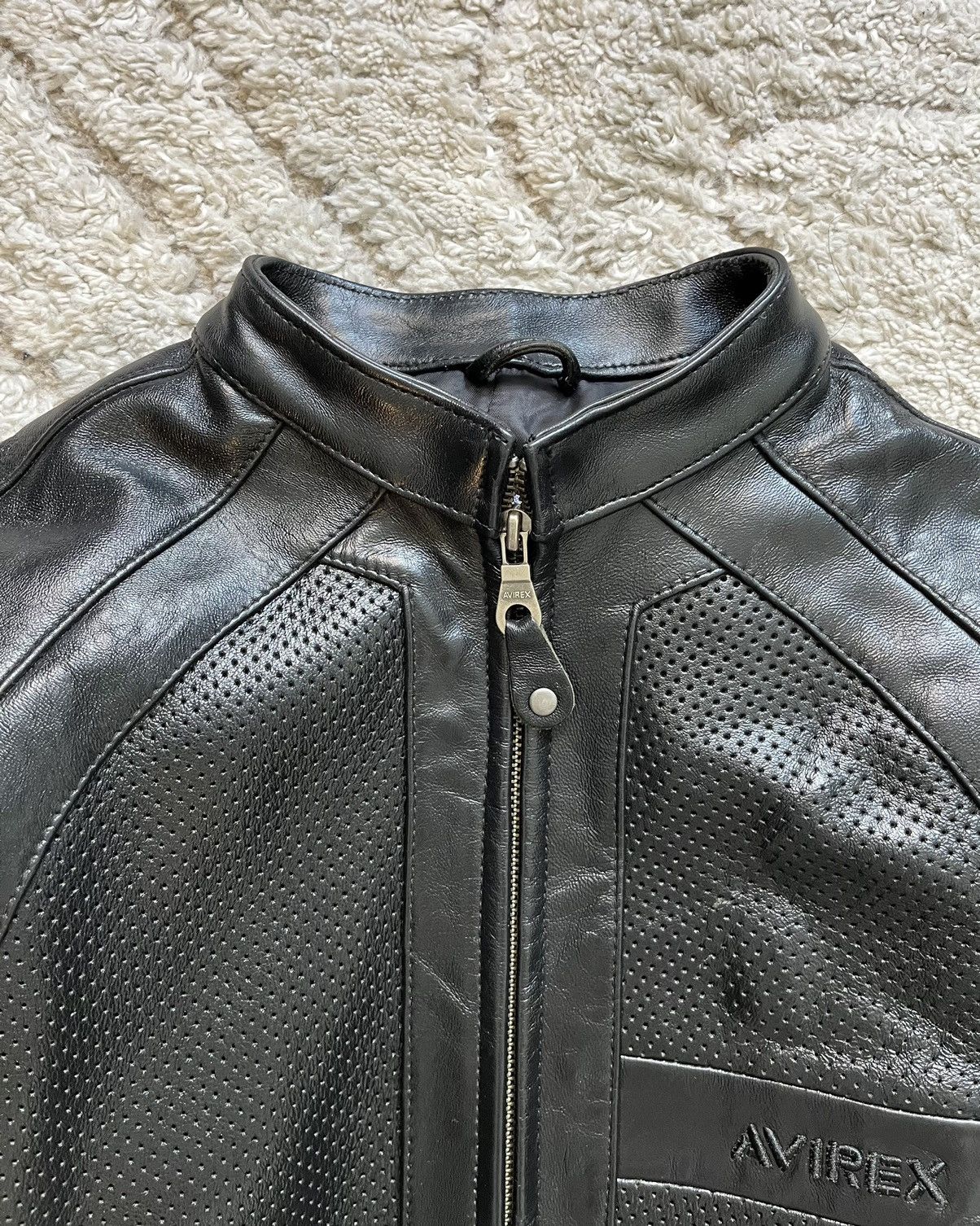 Avirex 1990s Avirex Leather Jacket Aviator Size M / US 6-8 / IT 42-44 - 4 Thumbnail