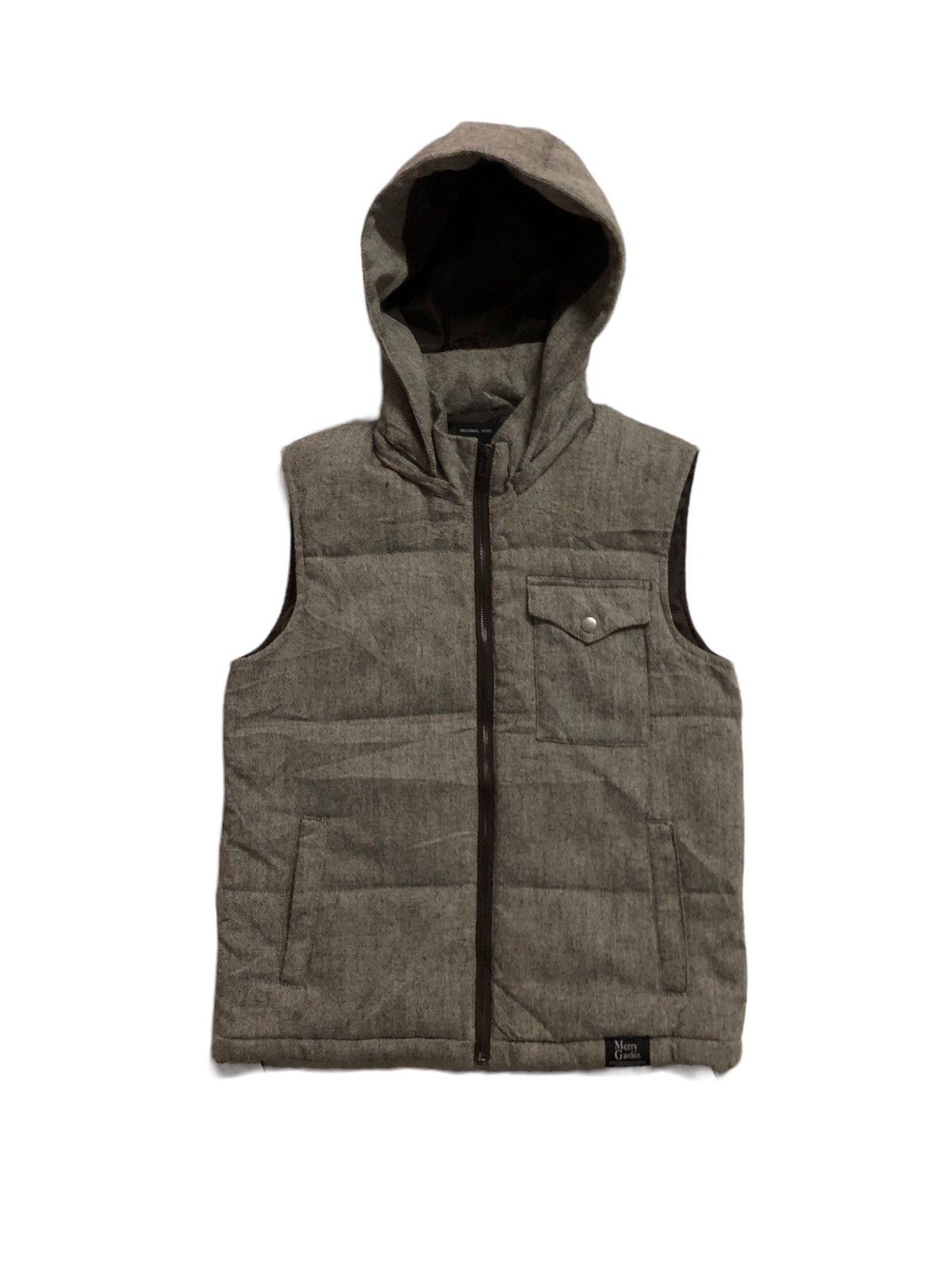 Designer × Japanese Brand Vintage Merry Garden Wool Hoodies Vests Size M / US 6-8 / IT 42-44 - 1 Thumbnail