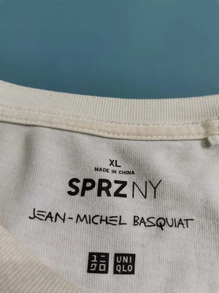 Japanese Brand × Jean-Michel Basquiat × Vintage Jean Michel Basquiat x SPRZNY Pop Art Dinasour Size US XL / EU 56 / 4 - 6 Thumbnail