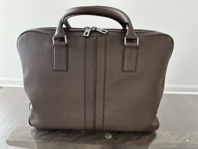 image of Tods Tod's Men's Brown Leather Briefcase Bag