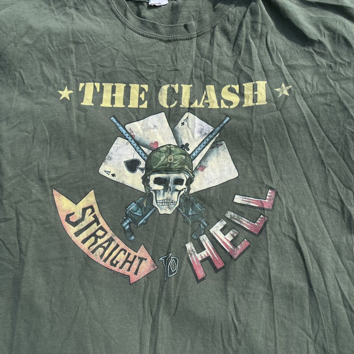Vintage Vintage Y2K The Clash Graphic Tee Sun Faded Punk Grunge L Size US L / EU 52-54 / 3 - 2 Thumbnail