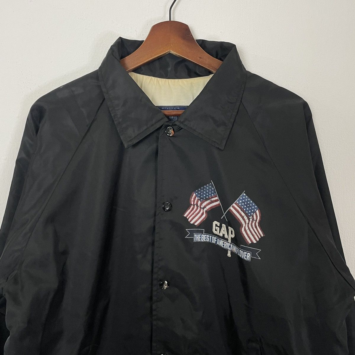 Gap Vintage Gap American Flaver Big Logo Jacket Size US L / EU 52-54 / 3 - 10 Thumbnail
