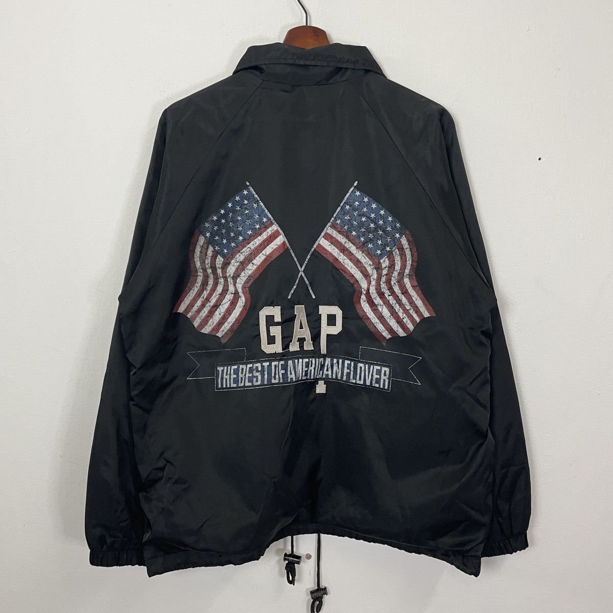 Gap × Vintage Gap Swing Top Jacket All Black 00s | Grailed