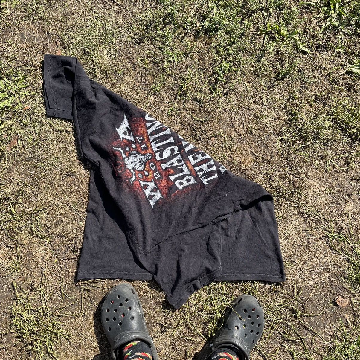 Vintage Vintage Y2K Wacken Graphic Tee Sun Faded Band Punk Rave XL Size US XL / EU 56 / 4 - 5 Thumbnail