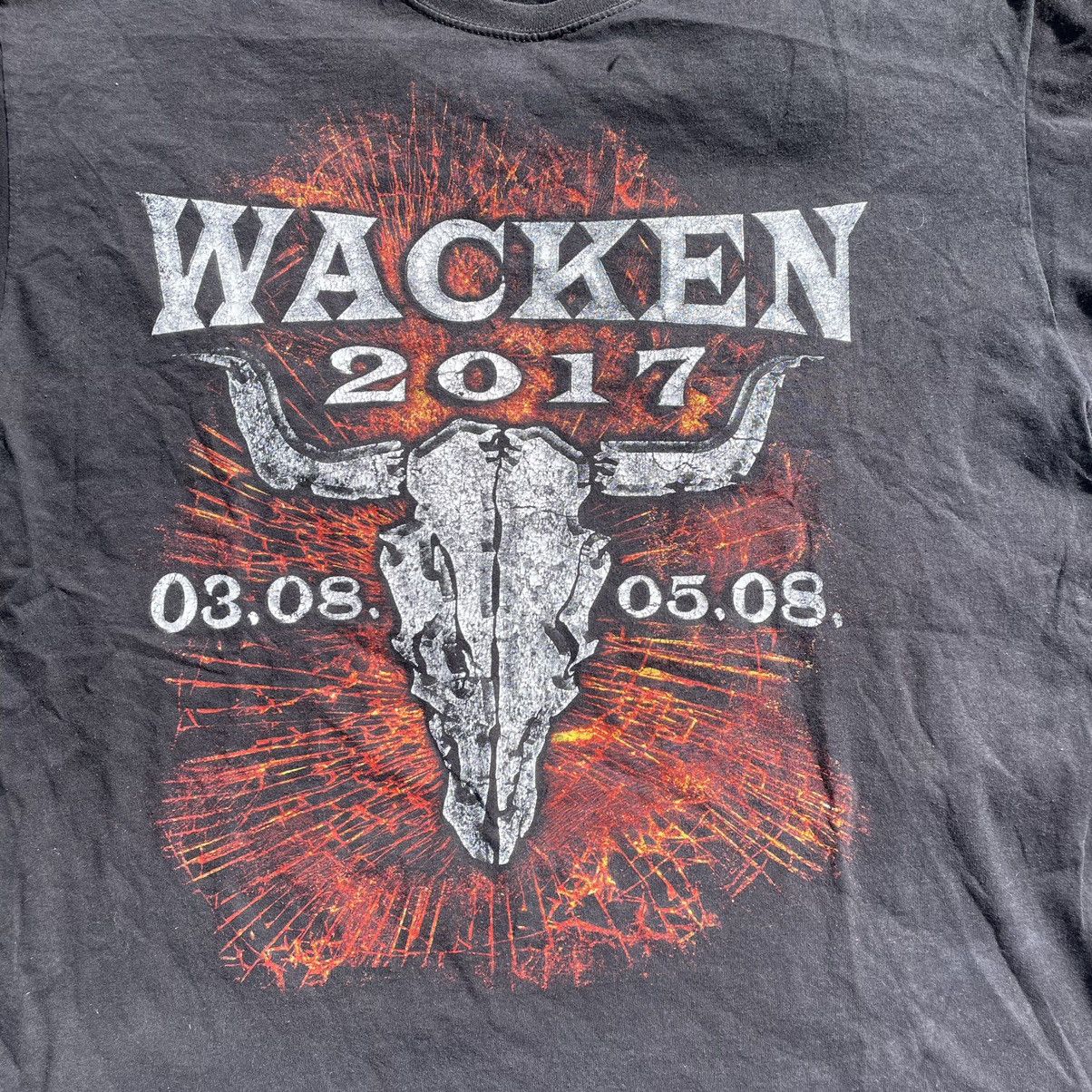 Vintage Vintage Y2K Wacken Graphic Tee Sun Faded Band Punk Rave XL Size US XL / EU 56 / 4 - 4 Thumbnail