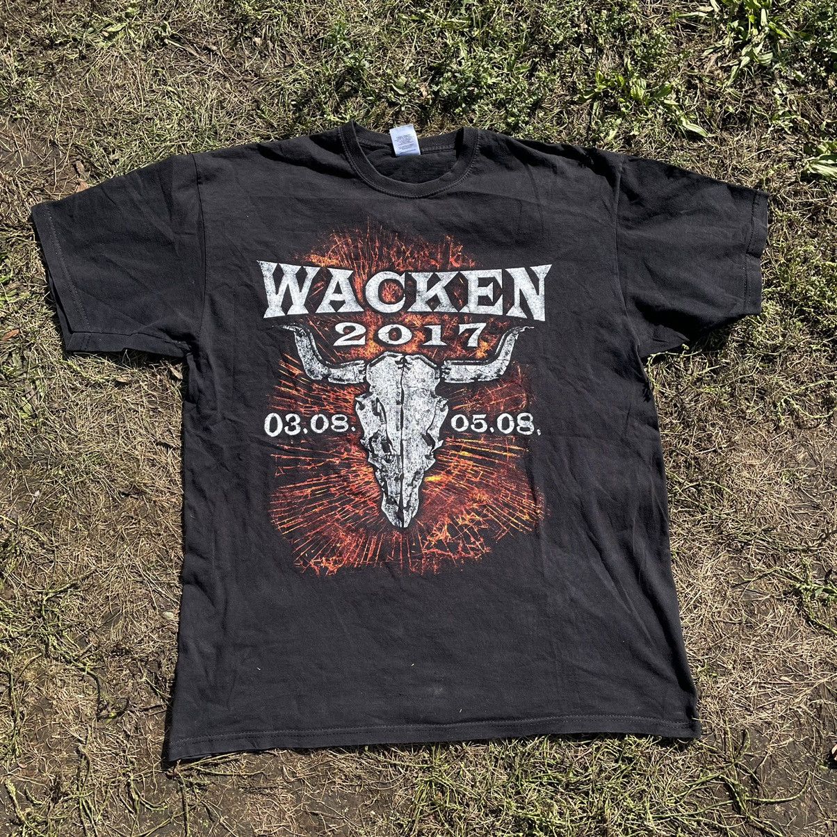 Vintage Vintage Y2K Wacken Graphic Tee Sun Faded Band Punk Rave XL Size US XL / EU 56 / 4 - 1 Thumbnail