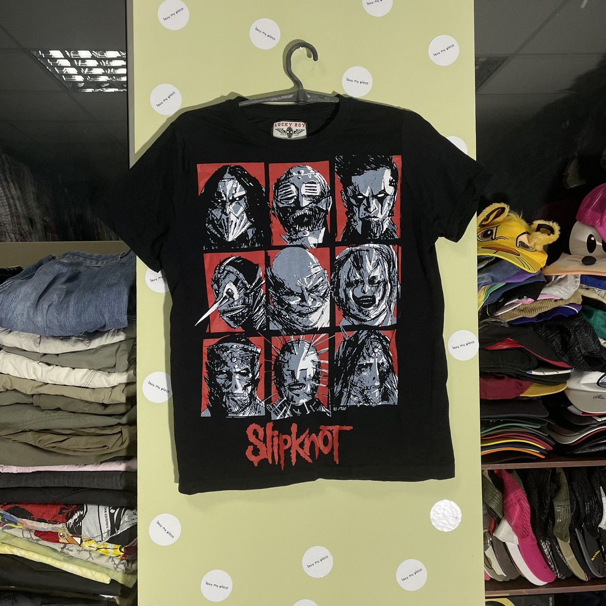 Vintage Vintage Y2K Slipknot Band Tee Graphic Shirt Dark Grunge XS Size US XS / EU 42 / 0 - 1 Thumbnail