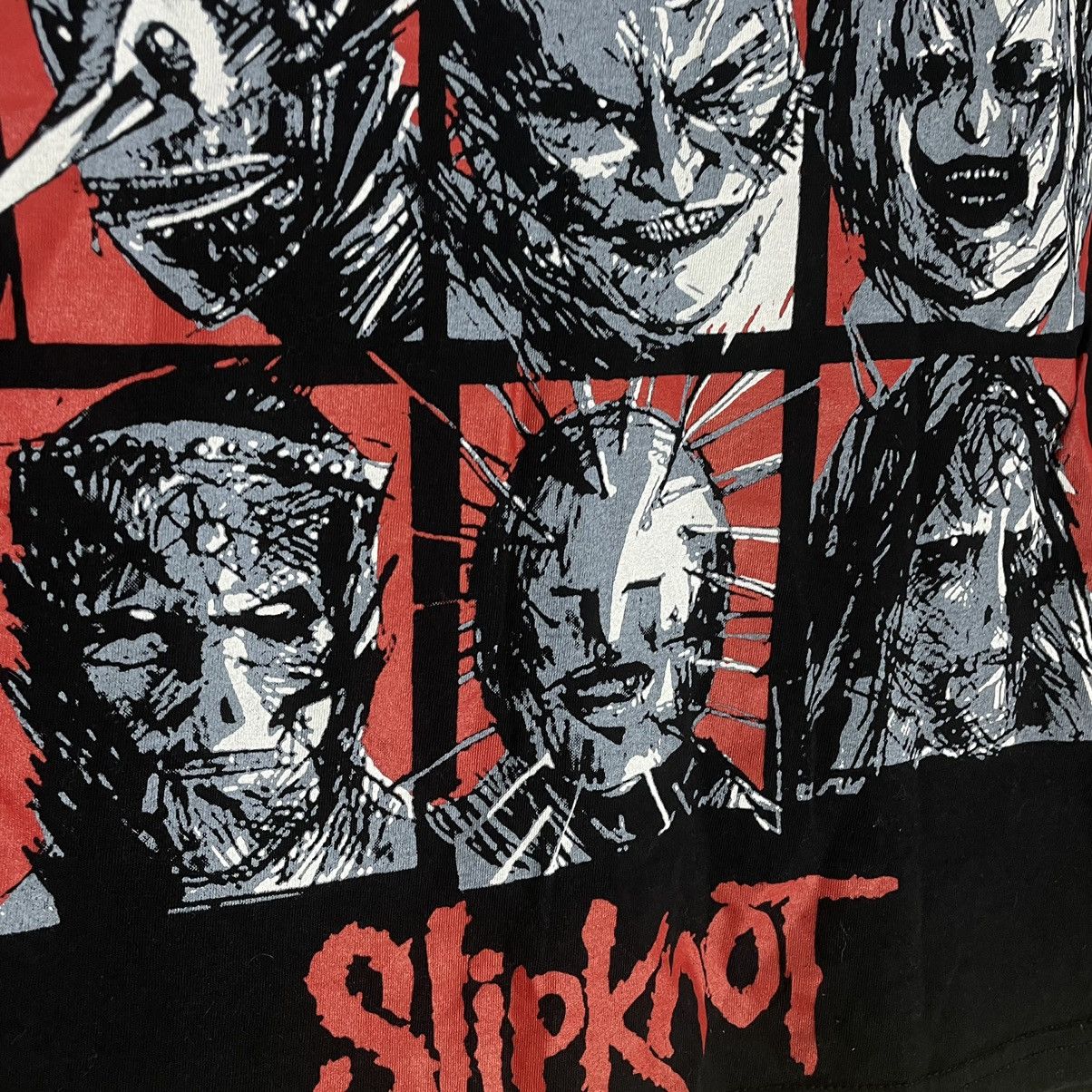 Vintage Vintage Y2K Slipknot Band Tee Graphic Shirt Dark Grunge XS Size US XS / EU 42 / 0 - 6 Thumbnail