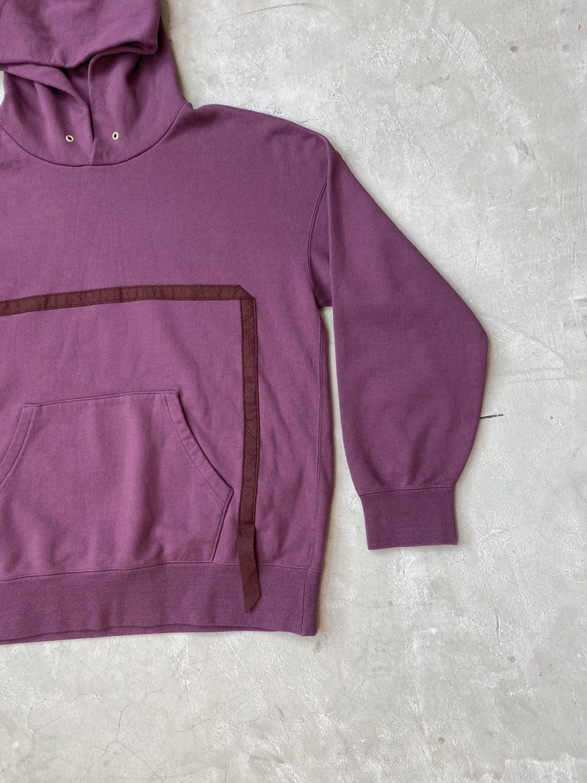 Visvim Visvim Velour Striped Hoodie Size US M / EU 48-50 / 2 - 3 Thumbnail