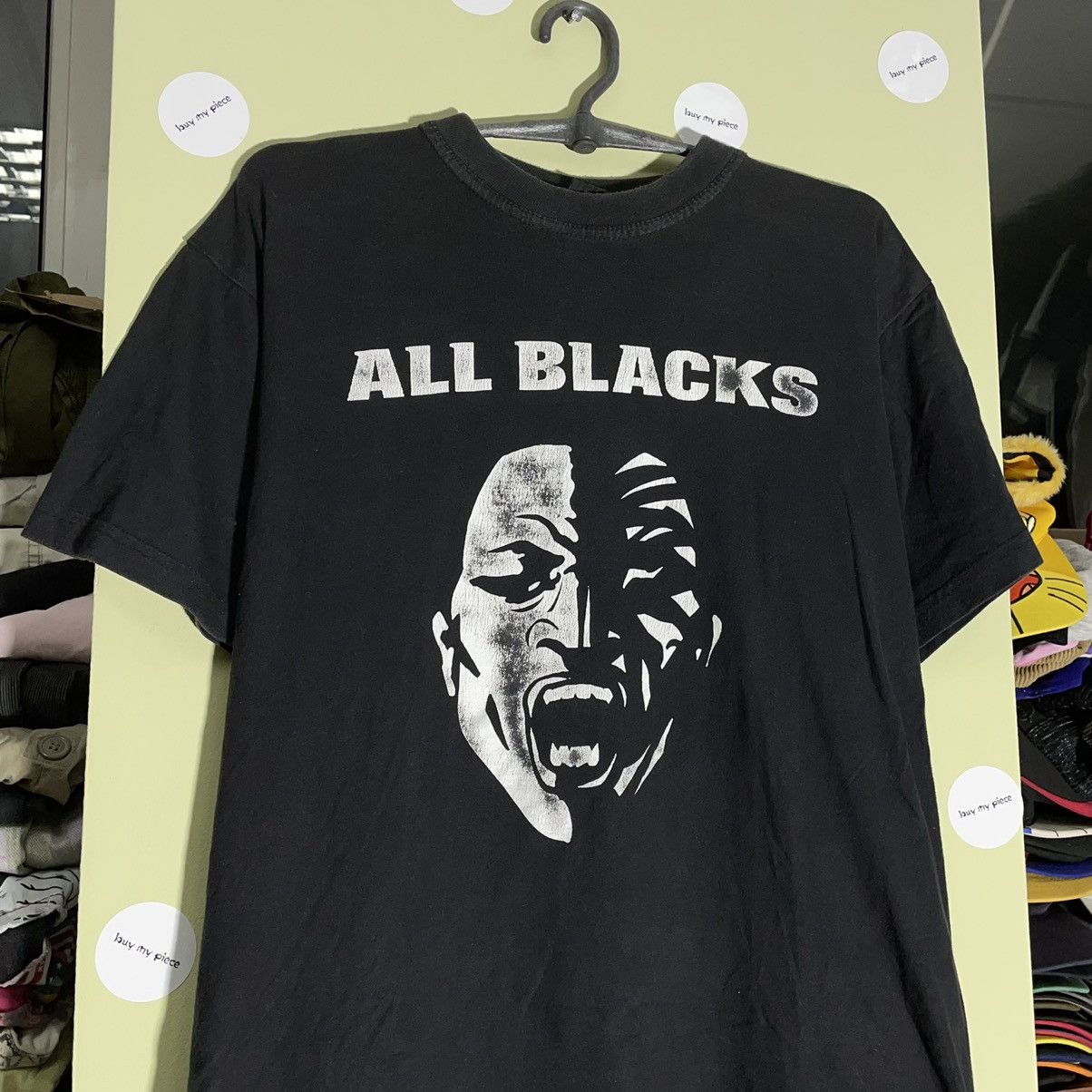 Vintage Vintage Y2K All Blacks Graphic Tee Horror Punk Dark Boxy M Size US M / EU 48-50 / 2 - 4 Thumbnail