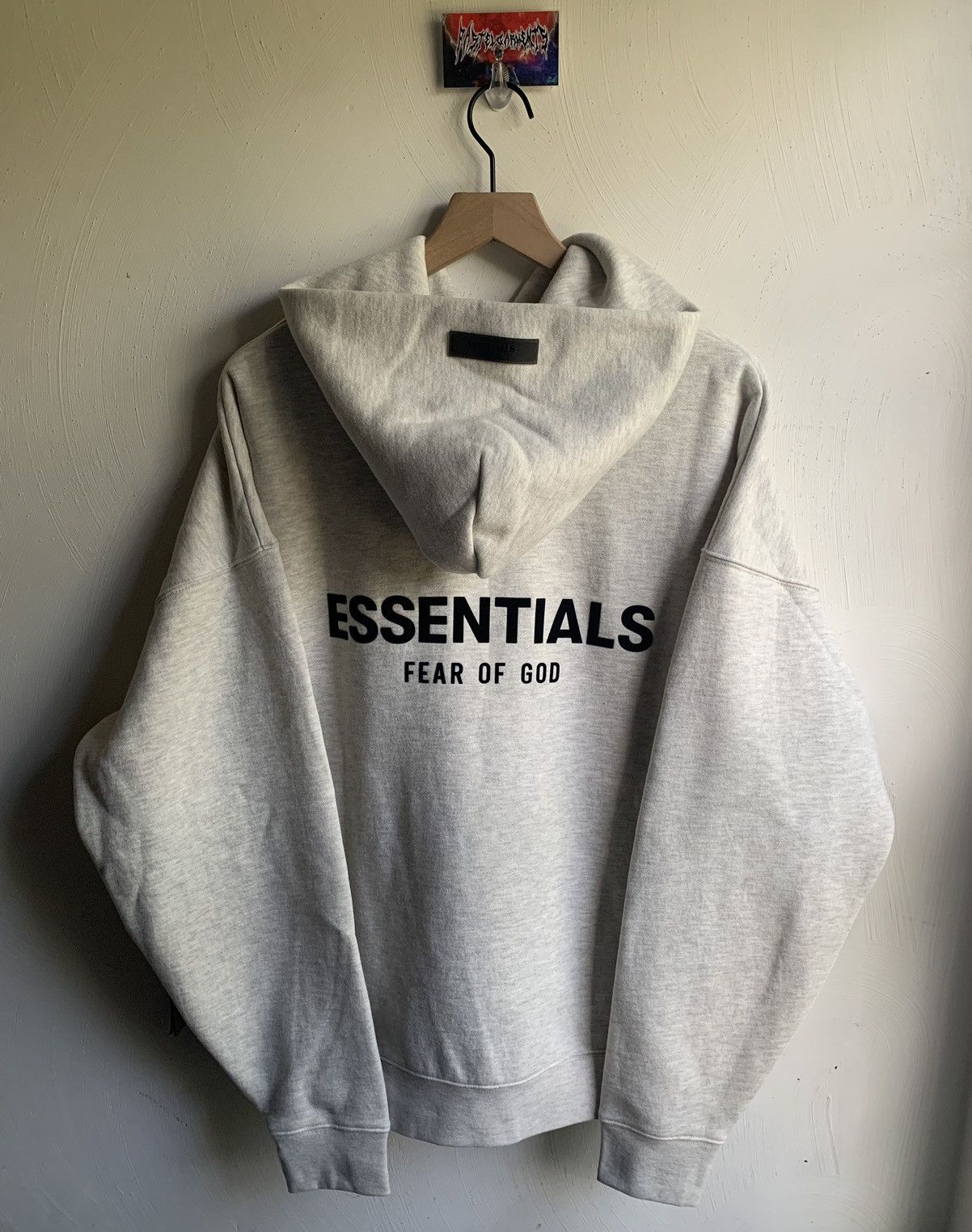 Fear Of God Essentials FW22 Hoodie Light Oatmeal