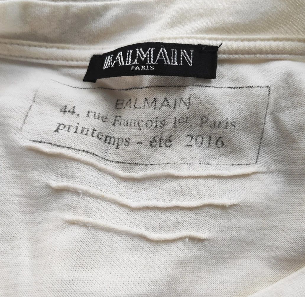 Balmain SS16 Decarnin Printed tee.Like Gucci or Dior Size US S / EU 44-46 / 1 - 5 Thumbnail