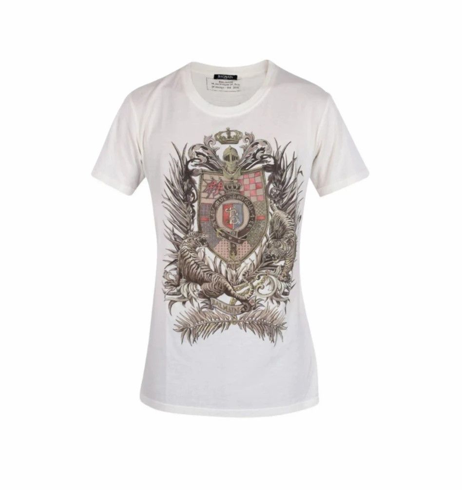 Balmain SS16 Decarnin Printed tee.Like Gucci or Dior Size US S / EU 44-46 / 1 - 1 Thumbnail