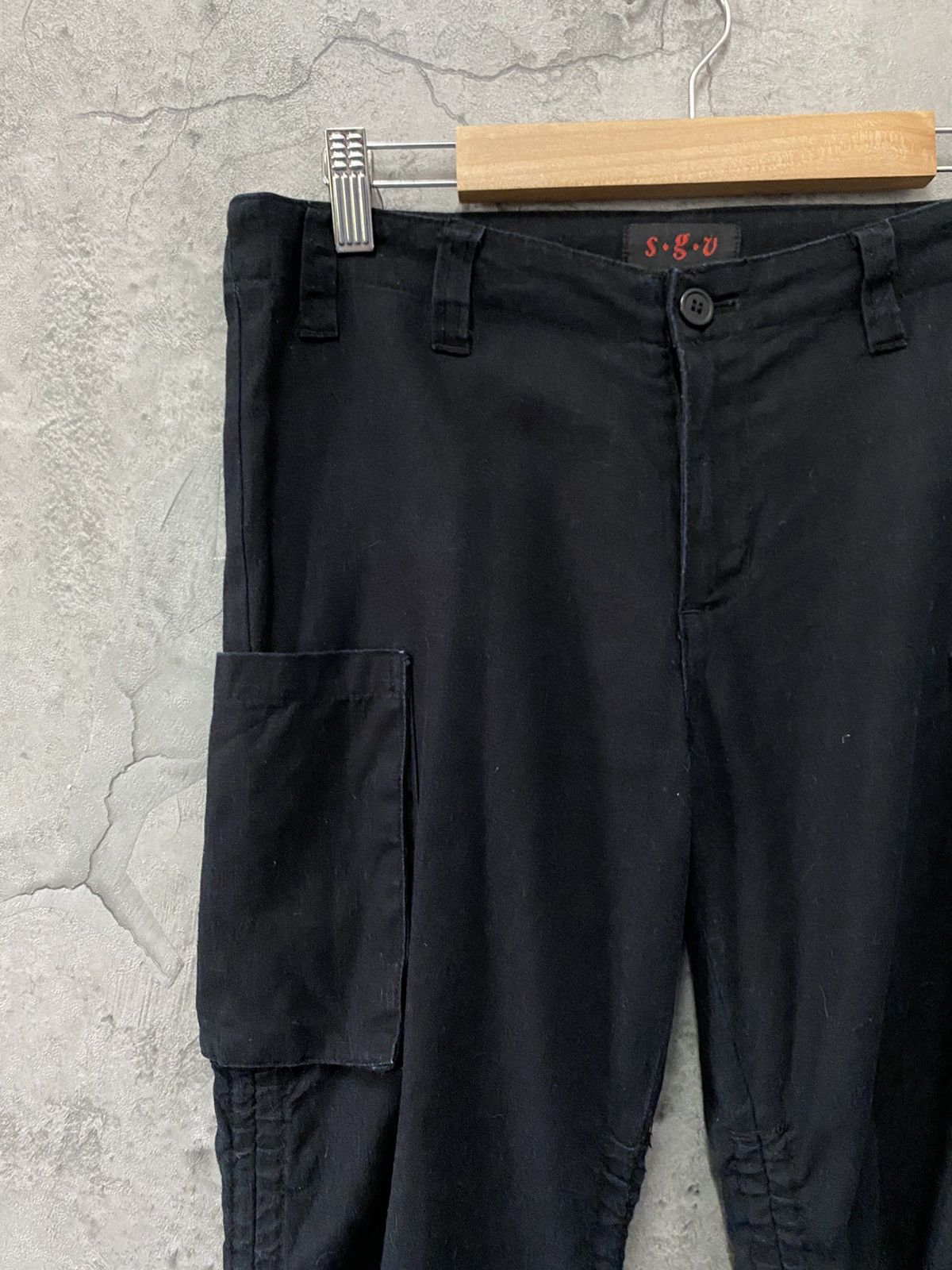 Japanese Brand S.G.U Underground Japan Brand Bondage Cargo Pants Size US 30 / EU 46 - 9 Thumbnail