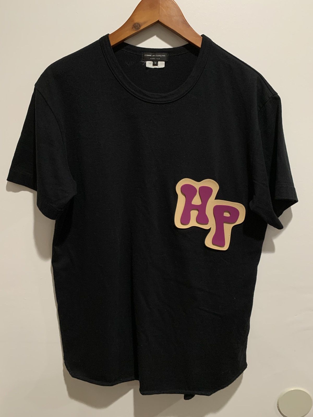 Comme des Garcons HP Rubber Applique T-Shirt Size US M / EU 48-50 / 2 - 1 Thumbnail