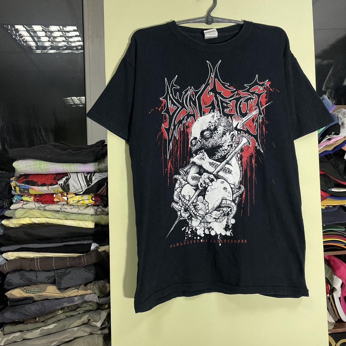 Vintage Vintage Y2K Graphic Tee Skull Horror Rock Band Black Baggy L Size US L / EU 52-54 / 3 - 2 Thumbnail