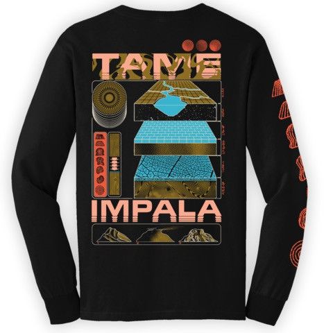 Band Tees Tame Impala Evolution Long Sleeve Size US XXL / EU 58 / 5 - 2 Thumbnail