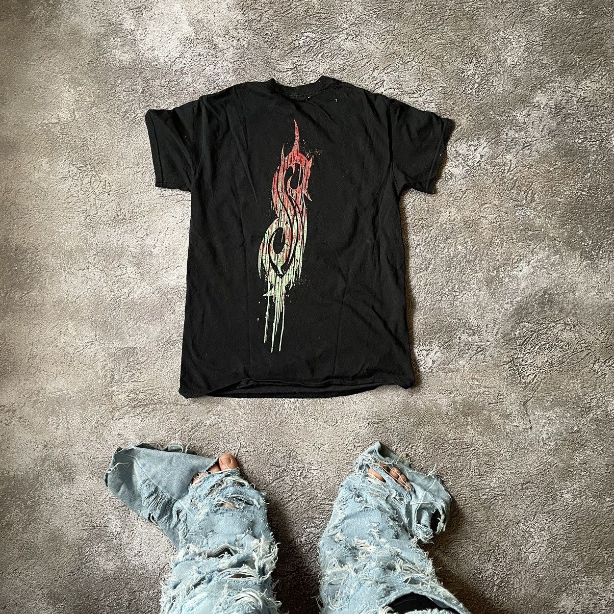 Vintage Vintage Y2K Slipknot Band Tee Graphic Grunge Horror Baggy S Size US S / EU 44-46 / 1 - 6 Thumbnail