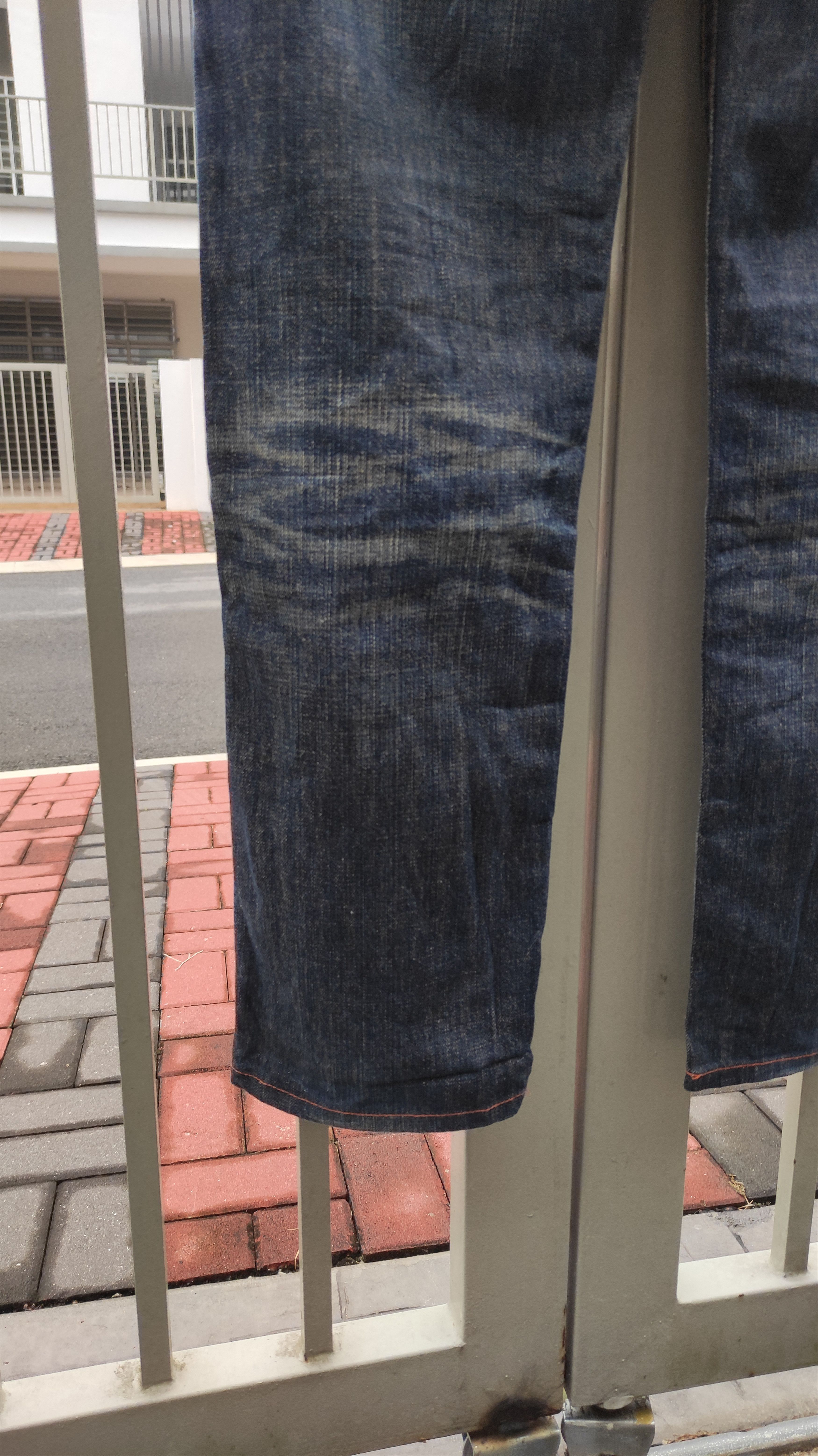 If Six Was Nine × Japanese Brand RUSH HOURS Double Waist Straight Cut Denim Jeans Size US 31 - 8 Thumbnail