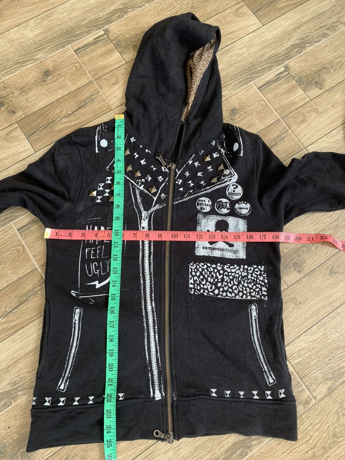 Japanese Brand Roen x Semantic Design Hoodie Size US S / EU 44-46 / 1 - 4 Thumbnail