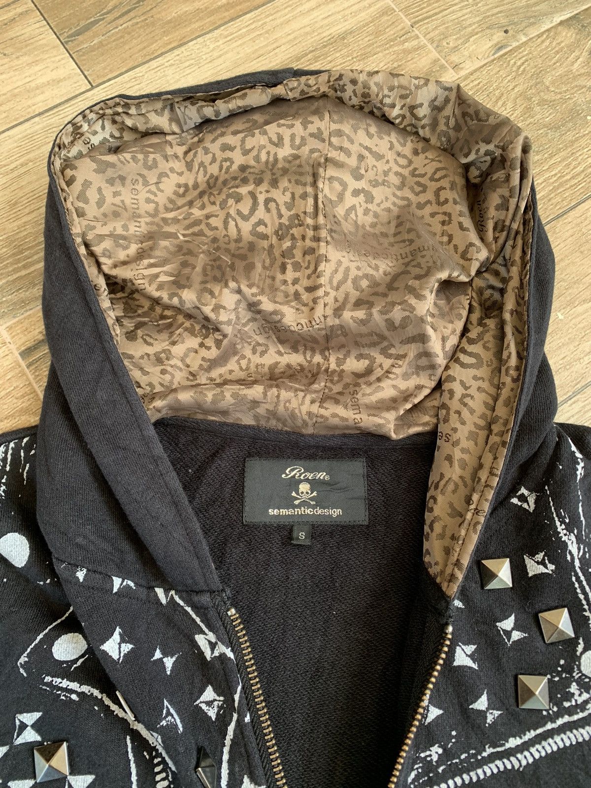 Japanese Brand Roen x Semantic Design Hoodie Size US S / EU 44-46 / 1 - 9 Thumbnail