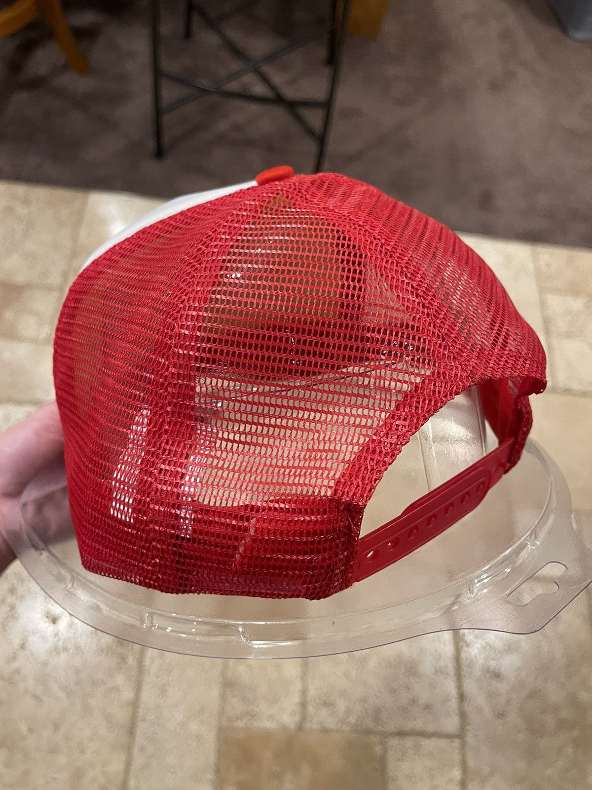 A$AP Rocky Awge x A$AP Rocky Red / Blue Trucker Hat Size ONE SIZE - 8 Thumbnail