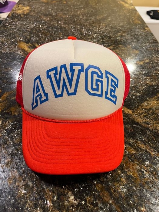 Asap Rocky Awge x A$AP Rocky Red / Blue Trucker Hat | Grailed